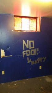 meth wall damaged
